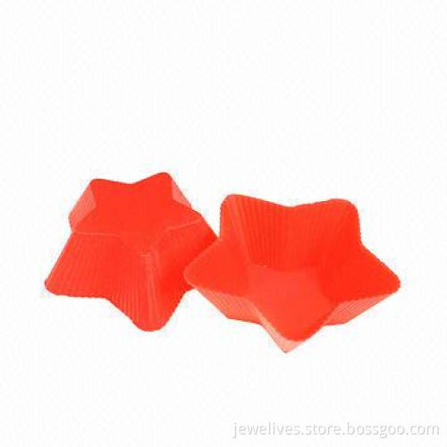 Traditional star silicone bakery mold